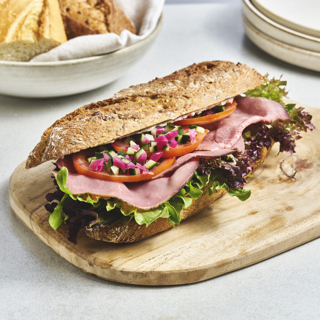 kreativcatering pasmurt baguette roastbeef 0248