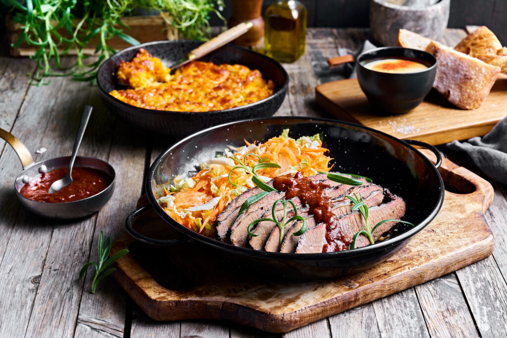 kreativcatering varmrett brisket 1243